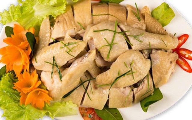 Gà Ngon Ngon 18 - Gà Hấp Lá Chanh - Phố Nhổn