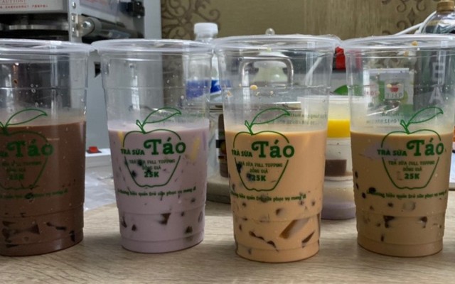 Trà Sữa Táo Trà Sữa Full Topping Đồng Giá 25K - Trà Sữa - Dương Bá Trạc