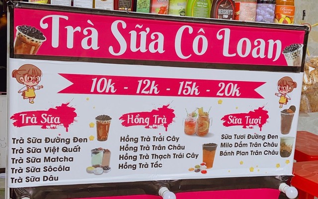 TRÀ SỮA LOAN LONA - Trà Sữa & Hồng Trà - Chung Cư Ngô Gia Tự