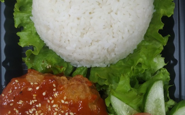 Cơm Sườn Gà Sốt BBQ - Cơm - Khu Đô Thị Đại Thanh