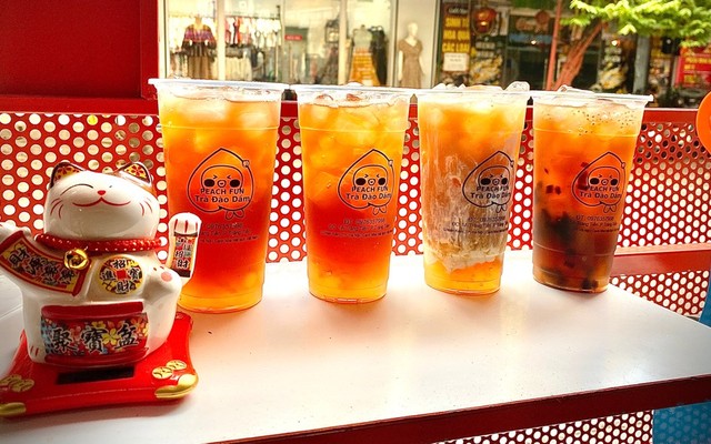 Peach Fun - Trà Đào Dầm & Trà Bí Đao - Quỳnh Lôi