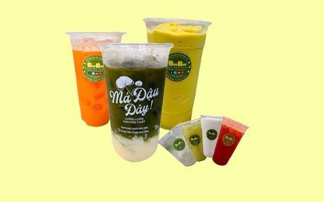 Sinh Tố Nước Ép Nước Mía Rau Má BIN BIN - Thức Uống Nguyên Chất - Hùynh Thị Hai