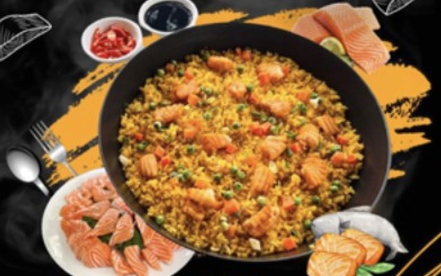 Cơm Chiên Cá Hồi Chú Đô