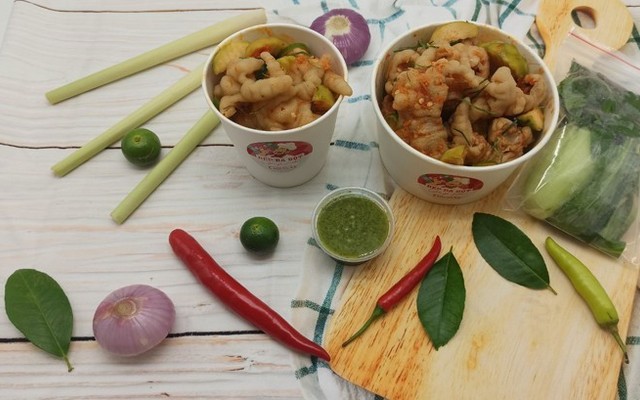 Bếp Ba Bột - Chân Gà Sốt Thái & Chân Gà Hấp Thảo Quả - Nghĩa Tân