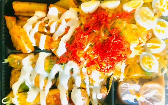 Bánh Tráng Trộn A Péo - Đồ Ăn Vặt