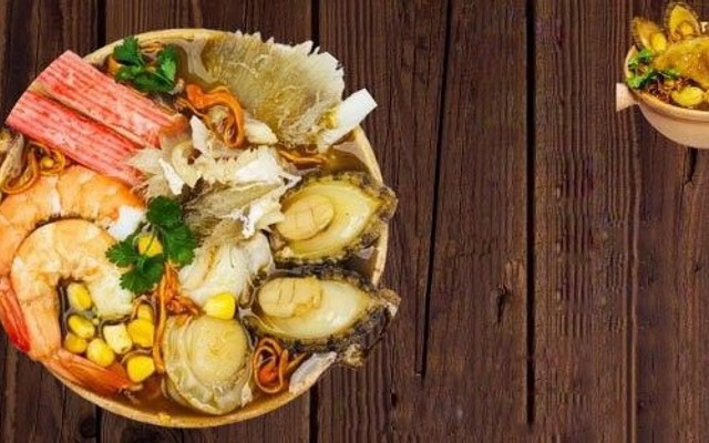 Tiến Vua Food - Gà Ác & Bồ Câu Tiềm Bào Ngư - Đường 4