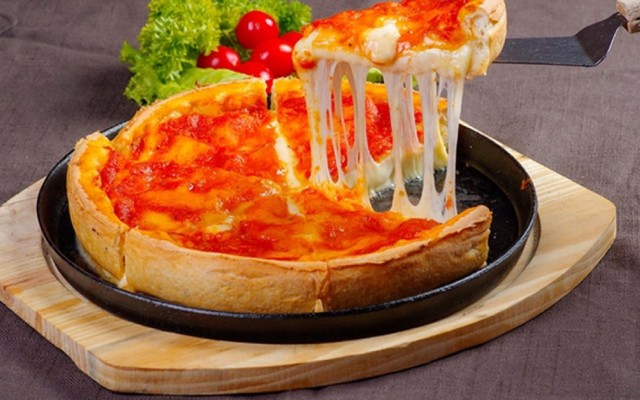 Uyên Thư Foods - Pizza Chicago Nhân Nhồi Phômai - Nguyễn Ái Quốc