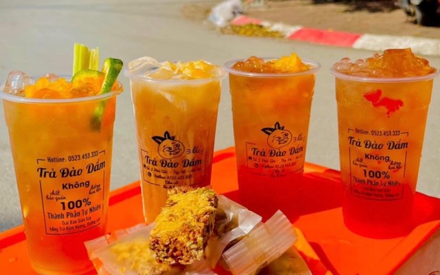 Trà Đào Dầm & Trà Bí Đao - Phú Gia