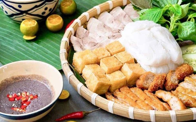 Bún Đậu Giả Cầy Và Bún Thịt Nướng - 2 Anh Béo