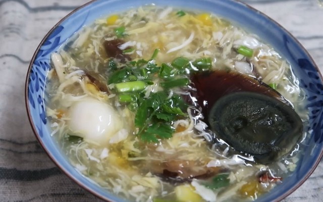 Súp cua, bánh tráng trộn, đậu hũ hấp - 174/27 tân quý