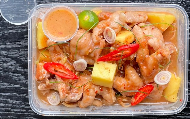 Trộn - Bún Thịt Khìa & Chè Sago Dừa Non Lá Dứa