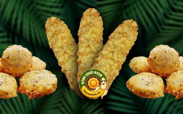 Bánh Chuối Chiên Giòn - Cao Thắng