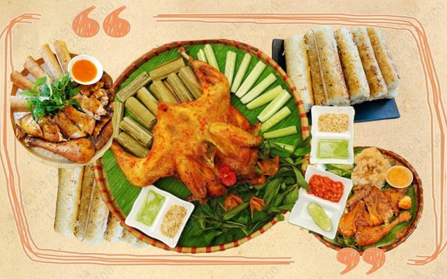 Gà Nướng Cơm Lam Subi