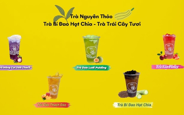 Trà Nguyên Thảo - Trà Bí Đao Hạt Chia & Trà Trái Cây