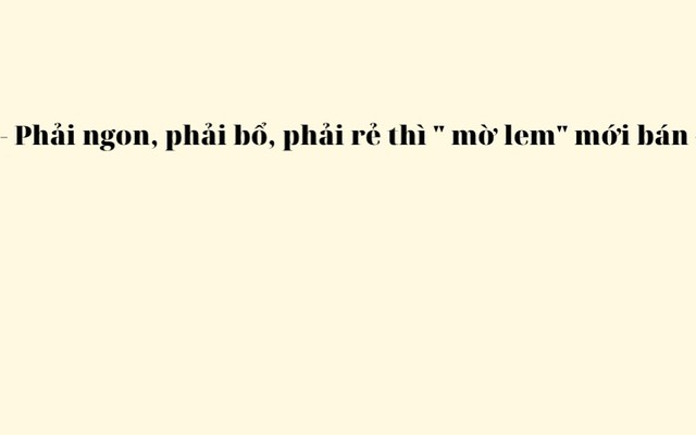 Mờ Lem - Lẩu Bò, Gà Rán & Xôi Chiên - Nguyễn Văn Tăng