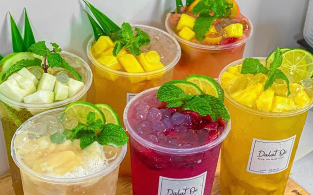 Tiệm Trà Dalat Oi - Trà Hoa Quả - Nguyễn Văn Trỗi