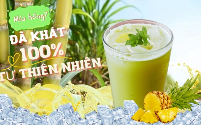 Mía Hông - Nước Mía Mix - Đường 6