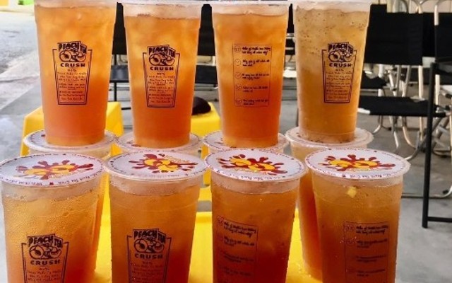 Peach Tea Crush - Trà Đào Dầm - Ngõ 165 Chùa Bộc