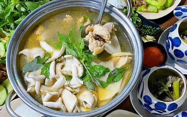 Lẩu Gà Lá É & Mắt Cá Ngừ - Đặc Sản Vùng Miền - 968 Thiên Lôi