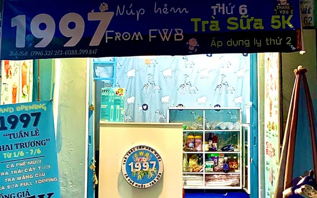 1997 Fwb Tea & Snack 132/22 3/2 - Trà Trái Cây, Trà Sữa & Cà Phê Muối - 132/22 Đường 3/2