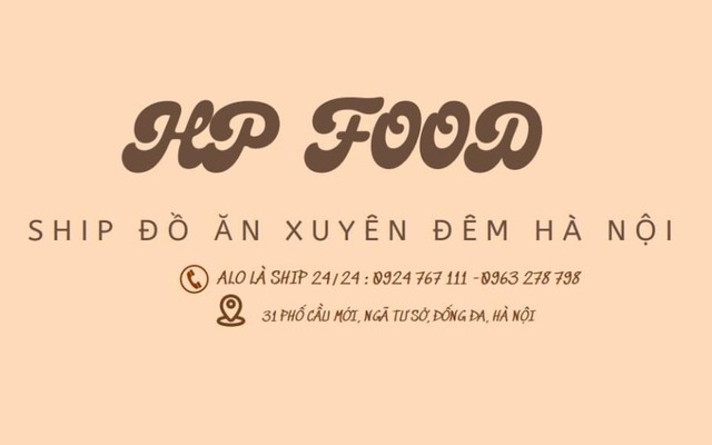 HP FOOD - Cơm Gà, Mì Trộn & Trà Hoa Quả - Phố Cầu Mới
