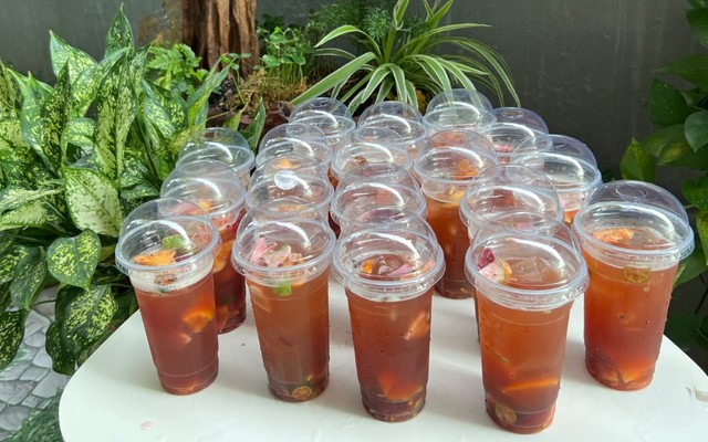 Flower Tea - Trà Hoa Quả & Kem Chesse - 81 Hồ An Biên