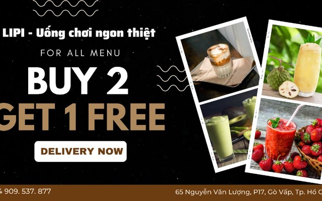 Lipi Quán - Cà Phê, Trà & Sinh Tố - 65 Nguyễn Văn Lượng