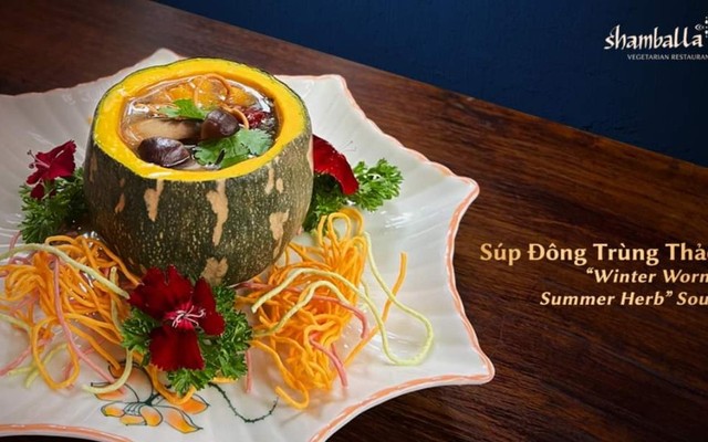 Shamballa Vegetarian, Restaurant & Greenhouse - Nhà Hàng Chay - 277 Trần Hưng Đạo 