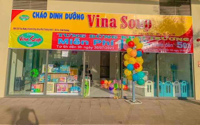 Cháo Dinh Dưỡng Cao Cấp Vina Soup - Cháo Dinh Dưỡng - Đường ĐT743C