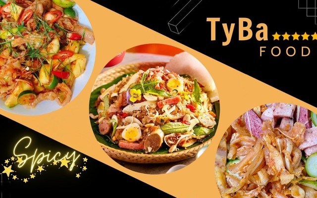 Tré Trộn Tai Heo & Chân Gà Sốt Thái - TyBaFood