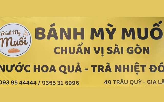 Bánh Mì Muối - Chuẩn Vị Sài Gòn - 40 Trâu Quỳ