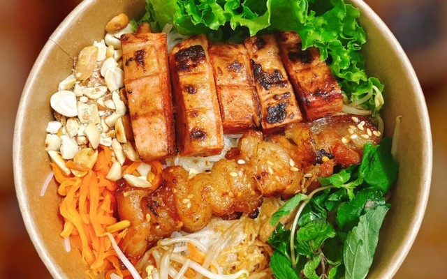 Bún Trộn Thịt Nướng - Bún Đậu Mắm Tôm Mai Chy