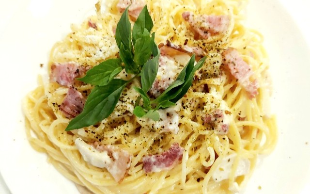 SPAGHETTI HẺM CÂY ĐIỆP - Mì Ý - Cây Điệp