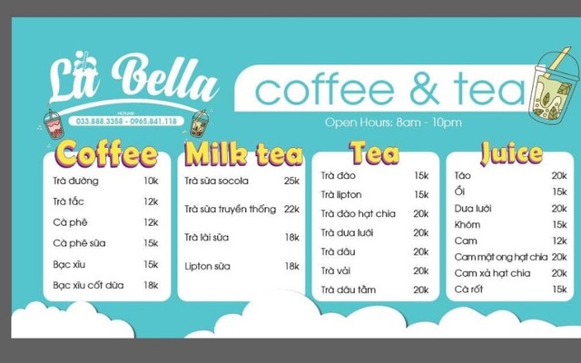 La Bella - Coffee & Tea - Đường Số 9