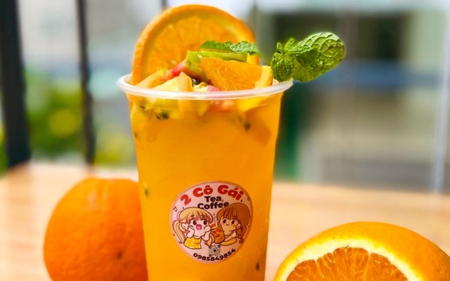 2 Cô Gái - Trà Trái Cây, Coffee & Trà - 118 Tân Hương