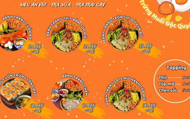 Wee Siêu Ăn Vặt - Bánh Tráng & Trà Sữa - Thống Nhất