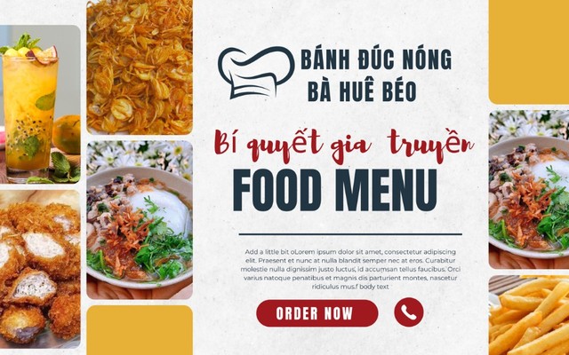 Bánh Đúc Nóng Bà Huê Béo - Long Biên