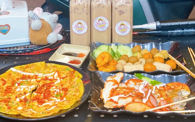 Tiệm Trà ToMy - Viên Chiên Sốt Mắm, Bánh Tráng Nướng & Bánh Mì Nướng Muối Ớt - Hùng Duệ Vương