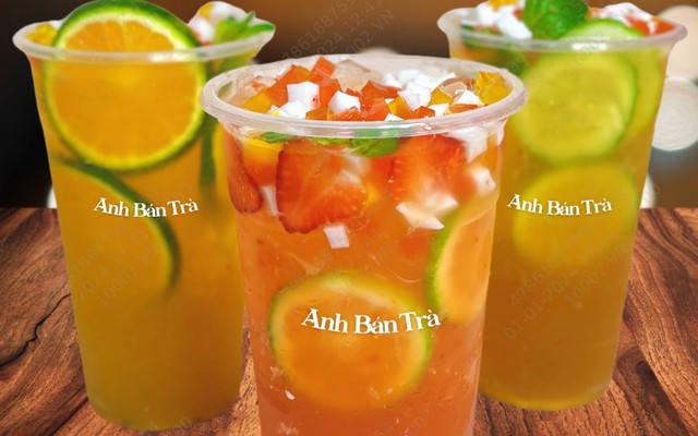 Anh Bán Trà - Trà & Trái Cây Tô - 680 Trường Sa