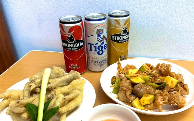 Bếp Nhà Phộng - Chân Gà Sả Tắc & Chân Gà Sốt Thái - Long Biên