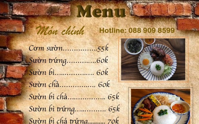 GU Saigon Cafe & Cơm Tấm Xưa - Cơm Tấm - 21 Đặng Thị Nhu