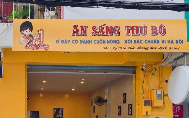 1 Đồng Đông Dương - Ăn Sáng Thủ Đô - Lê Văn Duyệt