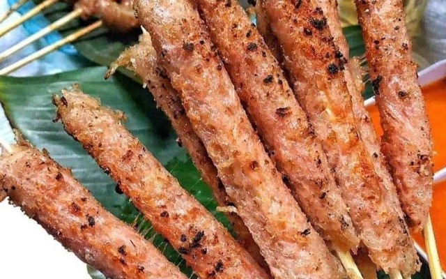 Nem Chua Nướng Than Hoa - Ấu Triệu