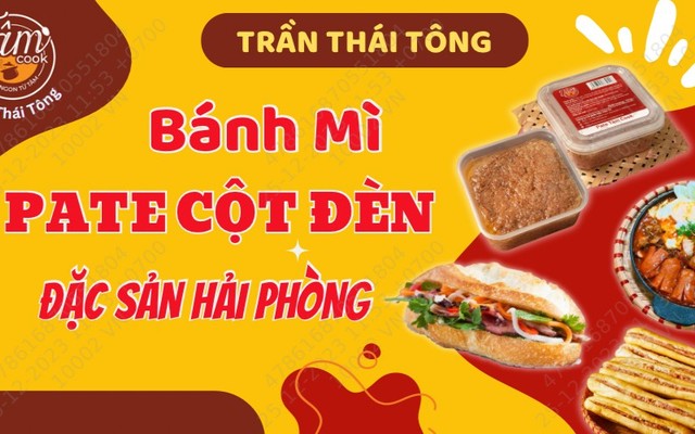 Tâm Cook Bánh Mì Pate Cột Đèn Hải Phòng - Trần Thái Tông