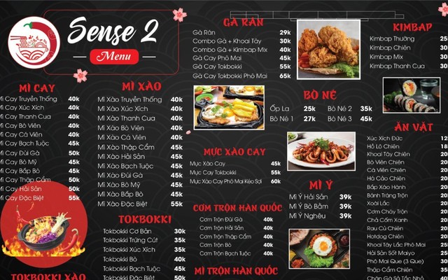 Sense - Mì Cay & Trà Sữa - 117 Y Wang