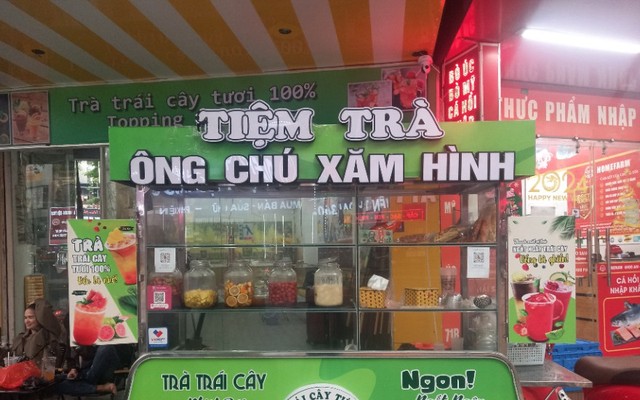 Tiệm Trà Ông Chú Xăm Hình - Trà Trái Cây Tươi - Lê Thanh Nghị