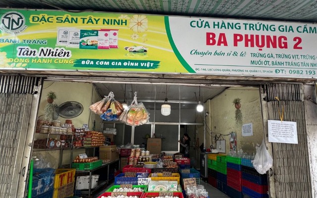 Cửa Hàng Trứng Ba Phụng 2 - Trứng Gia Cầm - Lạc Long Quân