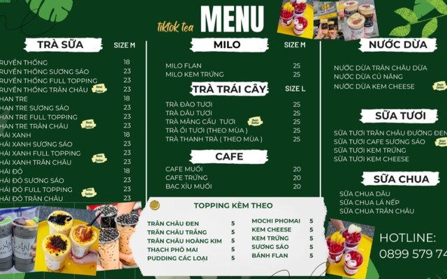 Tiktok Tea & Coffee - L 144 Nguyễn Thị Minh Khai | Đặt Món & Giao ship ...