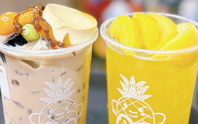 Dứa Milktea - Trà Sữa - 93 Hùng Vương Nối Dài