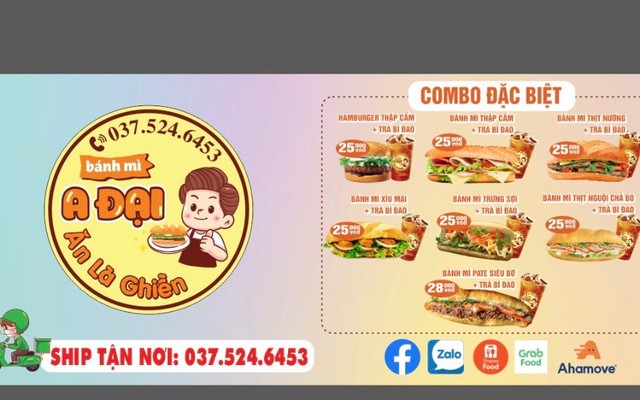 Bánh Mì A Đại - Bánh Mì Thịt Nướng - Huỳnh Thúc Kháng